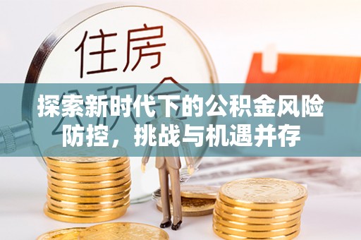 仁布探索新时代下的公积金风险防控，挑战与机遇并存