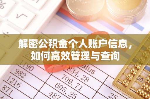 仁布解密公积金个人账户信息，如何高效管理与查询