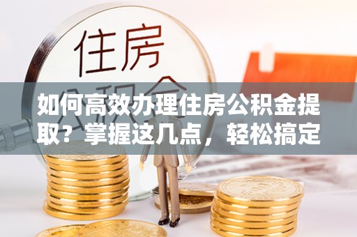 仁布如何高效办理住房公积金提取？掌握这几点，轻松搞定！
